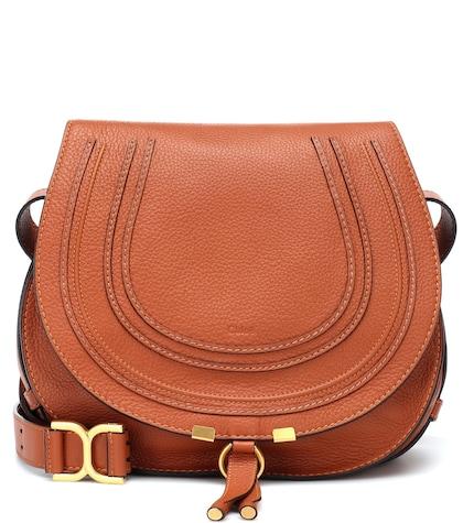 Chlo Marcie Medium Leather Crossbody Bag