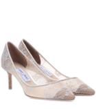 Lucas Hugh Romy 60 Lace Pumps