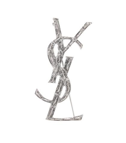 Christian Louboutin Opyum Ysl Engraved Brooch