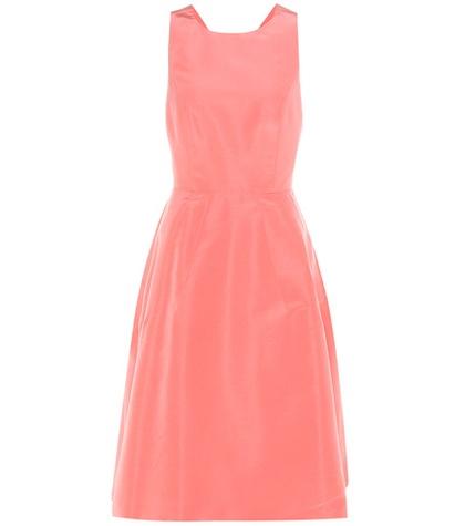 Carolina Herrera Silk-faille Midi Dress