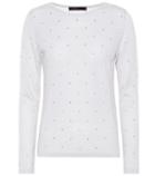 Alexander Mcqueen Sierra Embellished Wool Sweater.