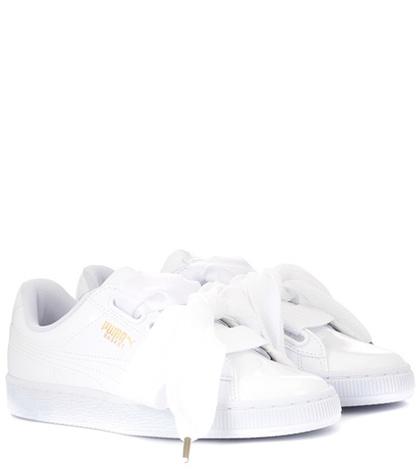 Puma Basket Heart Patent Sneakers