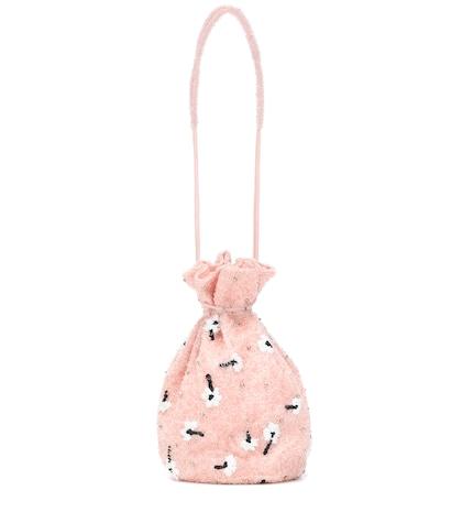 Ganni Beaded Shoulder Bag
