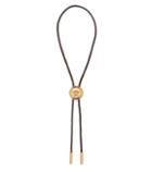 Tory Sport Medusa Cowboy Leather Necklace