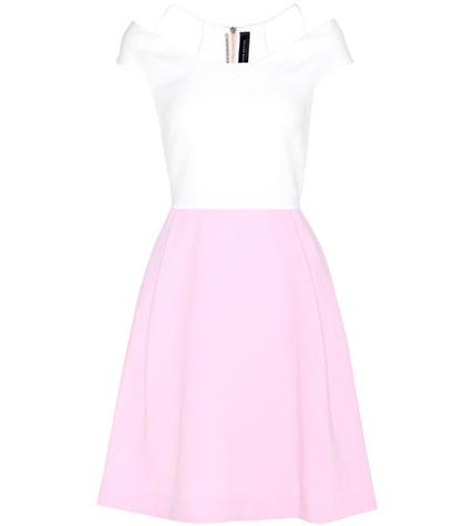 Carolina Herrera Natan Wool-crêpe Dress