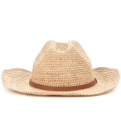Melissa Odabash Elle Cowboy Raffia Hat