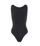 Saint Laurent New Side Slit Lycra Swimsuit