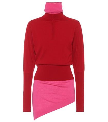 Jw Anderson Stretch-wool Turtleneck Sweater
