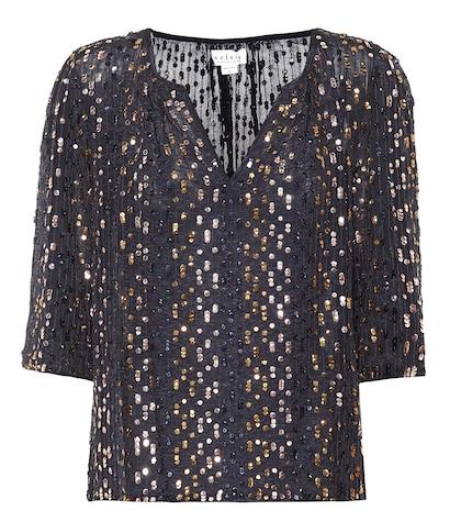 Velvet Prima Sequinned Top