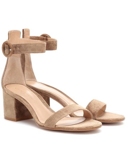 Gabriela Hearst Versilia 60 Suede Sandals