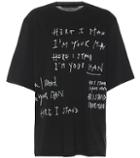 Alessandra Rich Printed Cotton T-shirt