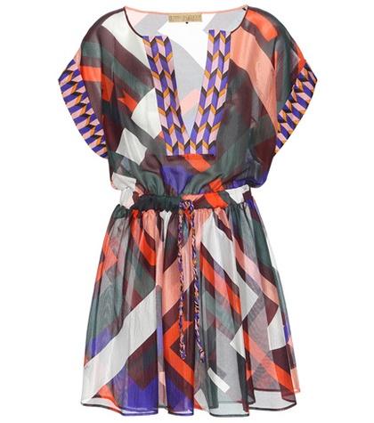 Emilio Pucci Beach Printed Silk Dress
