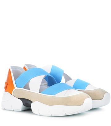 Emilio Pucci City Dance Suede Sneakers