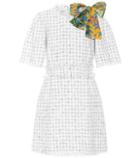 T By Alexander Wang Cotton-blend Tweed Dress