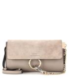 Altuzarra Faye Mini Leather And Suede Wallet Bag