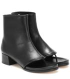 Loewe Thong 60 Leather Ankle Boots