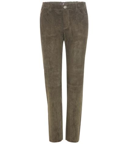 Missoni Clark Cropped Suede Trousers
