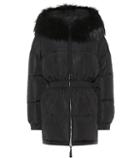 Nike Fur-trimmed Down Coat