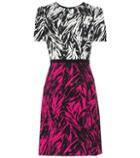 N21 Zebra-print Silk-blend Minidress