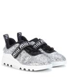Jimmy Choo Glitter Sneakers