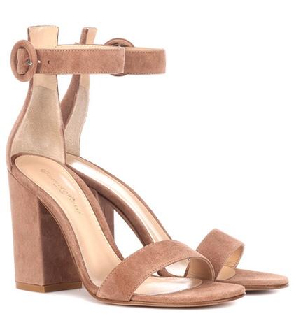 Altuzarra Versilia 100 Suede Sandals