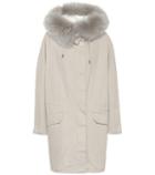 Dorothee Schumacher Fur-trimmed Cotton Parka Coat