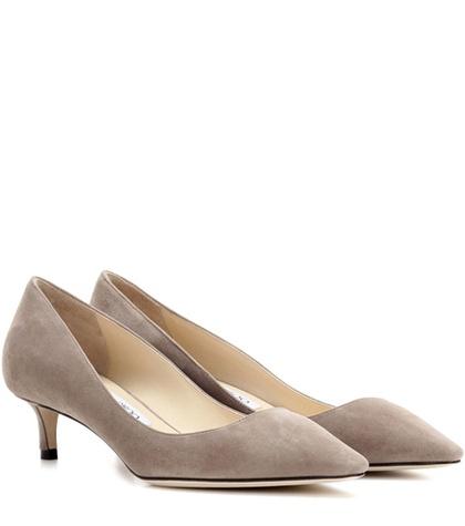 Jimmy Choo Romy 40 Suede Pumps