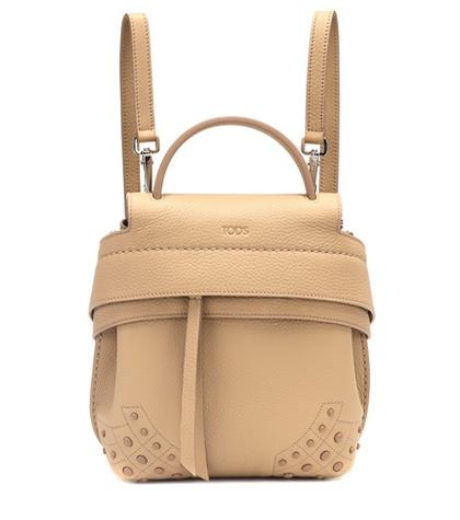 Roland Mouret Wave Mini Leather Backpack