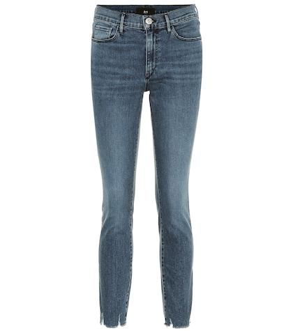 Young Versace W2 Cropped Mid-rise Skinny Jeans