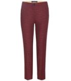Etro Cropped Wool-blend Trousers