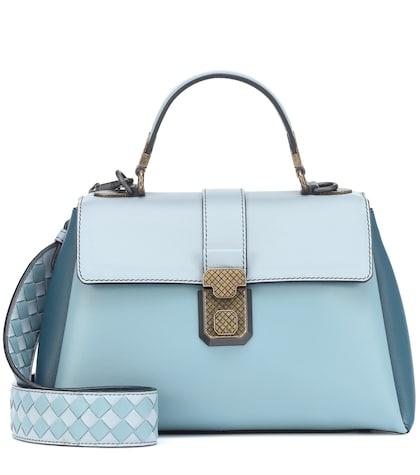 Nanushka Small Piazza Leather Shoulder Bag