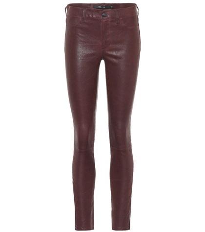 J Brand Super-skinny Leather Trousers