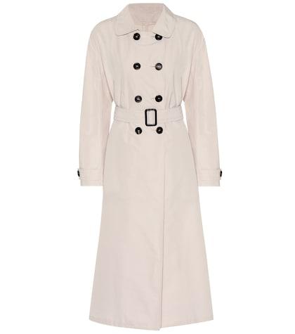 S Max Mara Cotton B Trench Coat