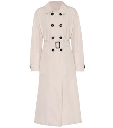 S Max Mara Cotton B Trench Coat