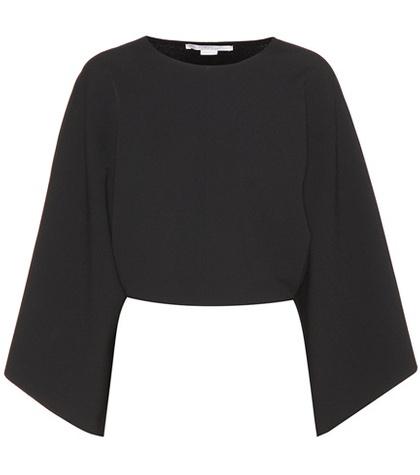 Stella Mccartney Long-sleeved Cropped Top