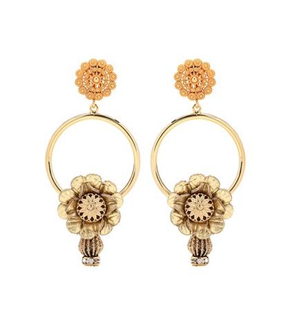 Stella Mccartney Golden Earrings