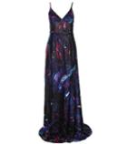 Fendi Aida Velvet Floor-length Gown