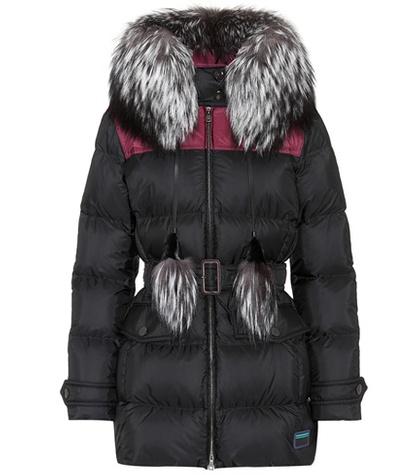 Aquazzura Fur-trimmed Down Coat