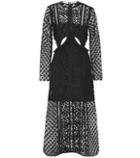 Self-portrait Payne Cutout Midi Dress