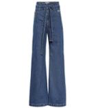 Msgm High-rise Flared Jeans
