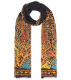 Roger Vivier Paisley Cashmere-blend Scarf