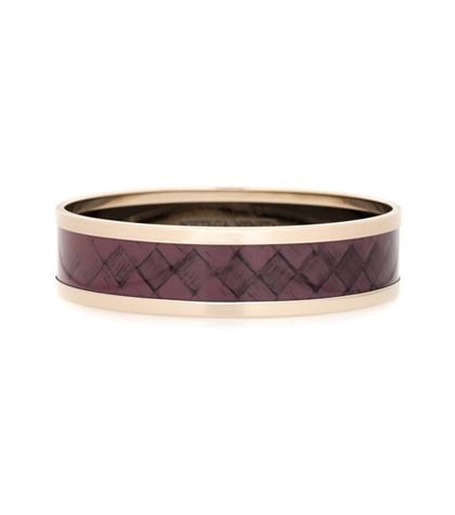 Burberry Intrecciato-printed Bangle