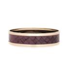 Burberry Intrecciato-printed Bangle