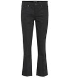 Saint Laurent Kick-flare Cropped Jeans