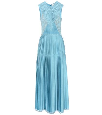 Stella Mccartney Adele Lace Crêpe Dress