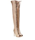 Gianvito Rossi Marie Satin Over-the-knee Boots