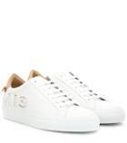 Givenchy Logo Leather Sneakers