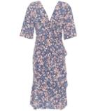 Isabel Marant Brodie Floral-printed Silk-stretch Dress