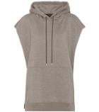Aquazzura Sleeveless Cotton-blend Hoodie