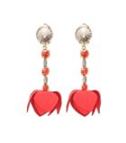 Dodo Bar Or Crystal Clip-on Drop Earrings